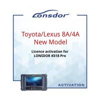 Активація Lonsdor Toyota/Lexus 8A/4A New Model
